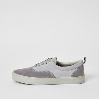 river island grey shoes