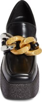 Thumbnail for your product : Stella McCartney Skya Chain Detail Platform Loafer