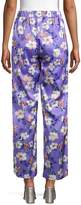 Thumbnail for your product : Lea & Viola Floral Wide-Leg Pants