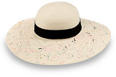 Thumbnail for your product : Eugenia Kim Honey Splatter Paint Wide-Brim Hat