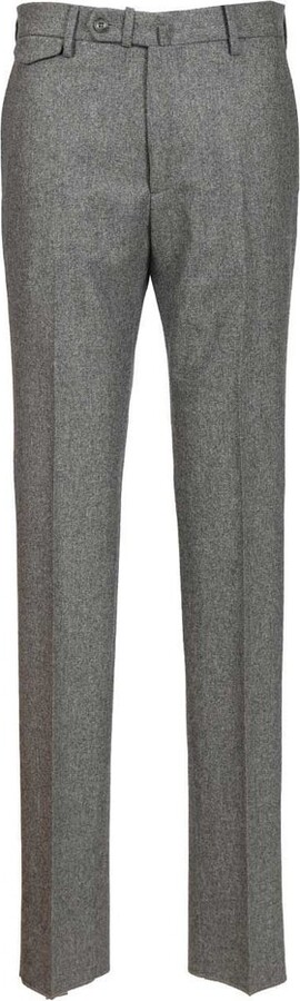 Tagliatore Pleated Flannel Pants