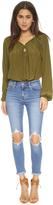 Thumbnail for your product : Levi's 721 High Rise Distressed Skinny Jeans