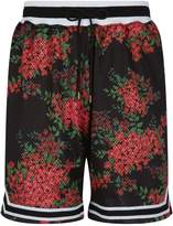 floral basketball shorts
