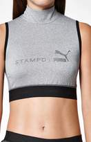 Thumbnail for your product : Puma x Stampd Mock Neck Cropped Tank Top