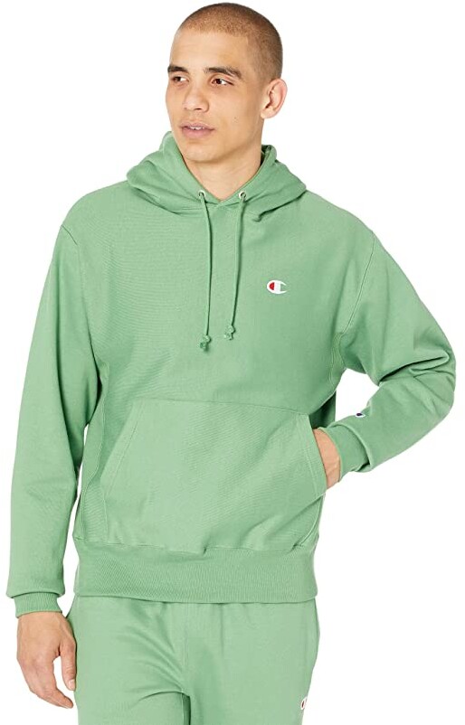 aqua green champion hoodie