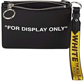 Off-White Women's Flat Double Leather Pouch