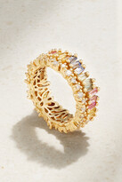 Thumbnail for your product : Suzanne Kalan 18-karat Gold, Sapphire And Diamond Ring