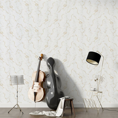 FromPlainToBeautifulInHours Mini Tambour Slats 112" L x 12" W x 0.3" D Polystyrene Glue-up Wood Slat Walls 279 sq.ft.