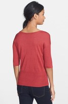 Thumbnail for your product : Nic+Zoe 'Easy' Ribbed Pullover (Regular & Petite)
