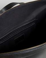 Thumbnail for your product : Kiomi Leather And Canvas Holdall In Black