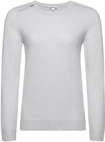 Thumbnail for your product : Whistles Cashmere Zip Neck Crew