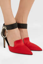 Thumbnail for your product : Monse Embellished Leather And Satin Pumps
