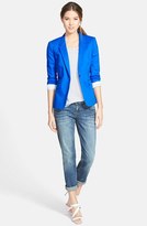Thumbnail for your product : Vince Camuto Women's Stretch Cotton One-Button Blazer