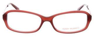 Tory Burch Acetate Rectangular Eyeglasses