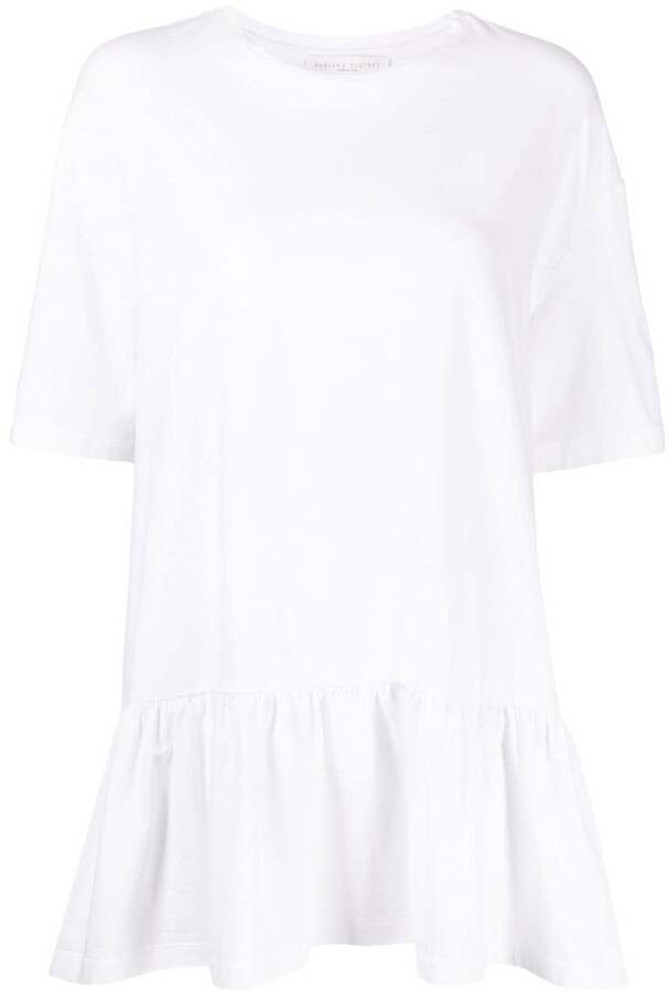 Swell Daylight Peplum T-Shirt Femme Top-Blanc Toutes Les Tailles 