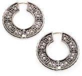Thumbnail for your product : Konstantino Classics Sterling Silver Flat Hoop Earrings/1"