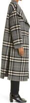 Thumbnail for your product : Totême Check Oversize Double Face Wool Coat