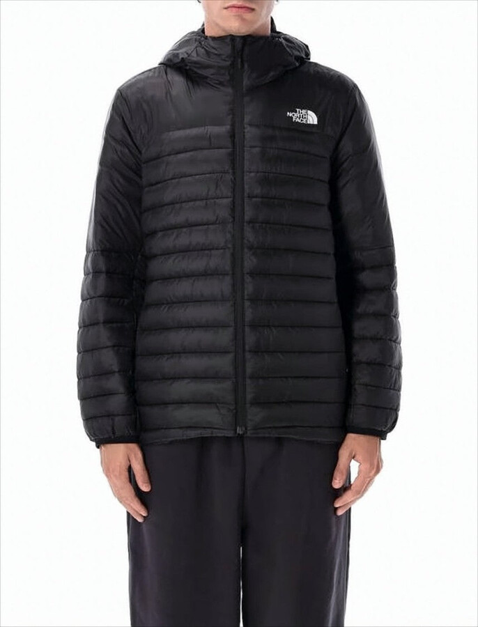 The North Face Quilted Hooded Casual Jacket with Finish