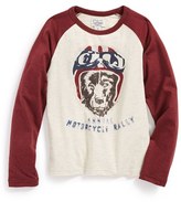 Thumbnail for your product : Lucky Brand 'Moto Rally Bear' Raglan Sleeve T-Shirt (Toddler Boys & Little Boys)