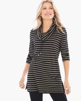 Thumbnail for your product : Talia Striped Cowl Top