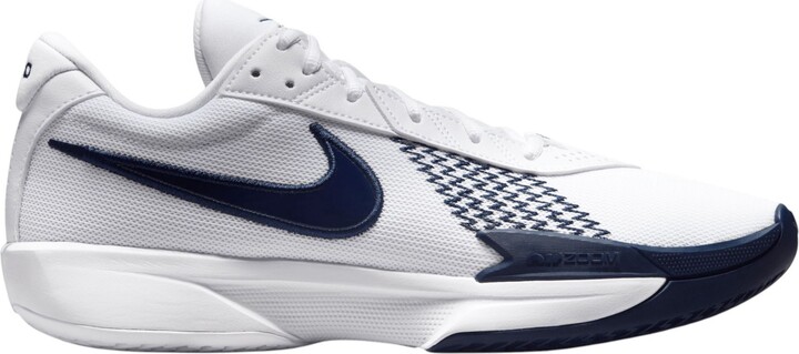 Nike G.T. Cut Academy Basketball Shoes, Men's, M7/W8.5, White/College Navy