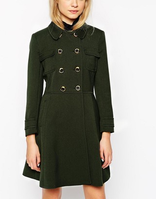 ASOS Coat With 60s Styling