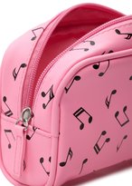 Thumbnail for your product : Forever 21 Metallic Musical Note Cosmetic Pouch