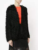 Thumbnail for your product : GUILD PRIME V-neck textured cardigan