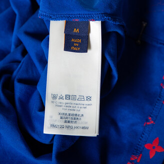 Louis Vuitton Blue Gradient Monogram Print Cotton Short Sleeve T-Shirt M -  ShopStyle