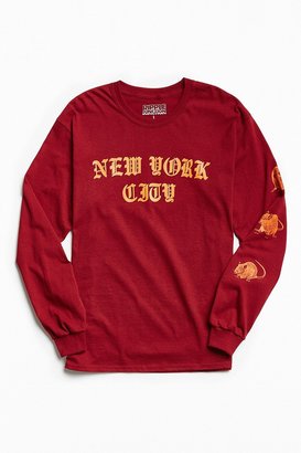 Urban Outfitters New York City Rats Long Sleeve Tee