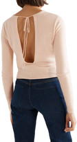 Thumbnail for your product : Brock Collection Open-back Cashmere Sweater