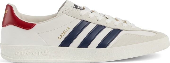 Adidas Gazelle White Leather | ShopStyle