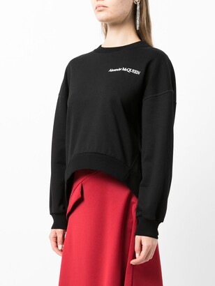 Alexander McQueen Corset-Back Sweatshirt