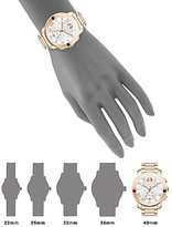 Thumbnail for your product : Movado Bold Luxe Rose Goldtone IP Stainless Steel Chronograph Bracelet Watch