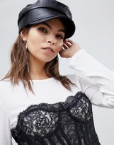 Thumbnail for your product : Miss Sixty bralet detail long sleeve top