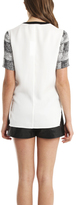 Thumbnail for your product : Derek Lam 10 Crosby Wrap Blouse