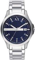 Thumbnail for your product : Armani Exchange Blue Dial Stainless Steel Bracelet Mens Watch
