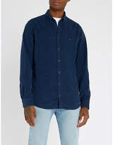 Thumbnail for your product : Tommy Hilfiger Logo-embroidered regular-fit corduroy shirt