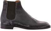 Thumbnail for your product : Givenchy Rider Metallic Textured Chelsea Boot, Silver