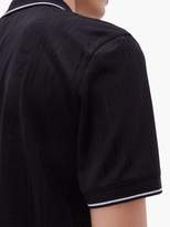Thumbnail for your product : Givenchy Logo-jacquard Technical Polo Shirt - Mens - Black