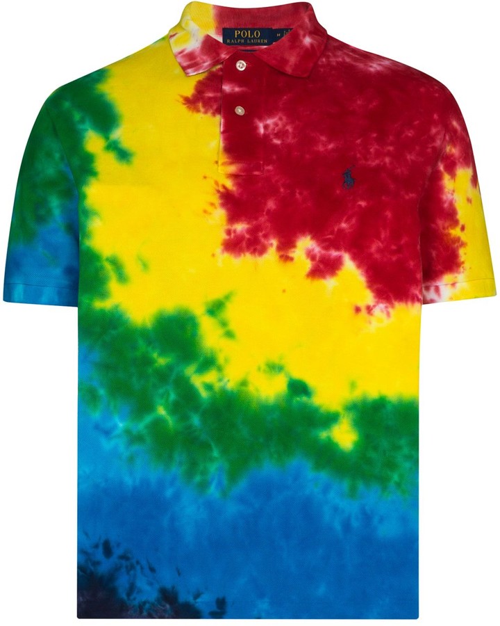 Polo Ralph Lauren TieDye Polo Shirt ShopStyle