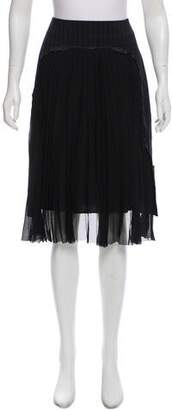 Maison Margiela Virgin Wool Knee-Length Skirt w/ Tags