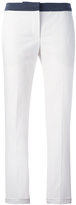 Brunello Cucinelli - pantalon classique à plis - women - coton/Polyester/Spandex/Elasthanne/Acétate - 44