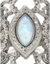 Thumbnail for your product : Armenta Blue Opal Topaz Square Ring