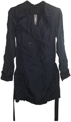 Add Blue Trench Coat for Women