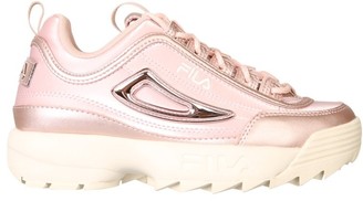 fila baby pink shoes
