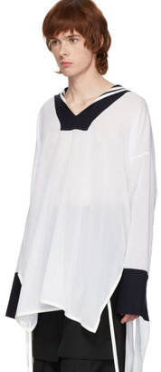 Loewe White Sailor Tunic Shirt