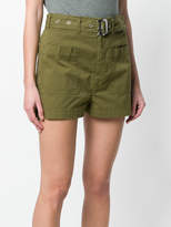 Thumbnail for your product : Dondup belted fitted shorts