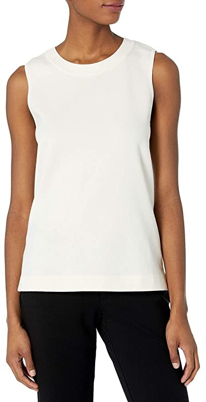 off white shell blouse