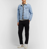 Thumbnail for your product : A.P.C. Julien Faux Shearling-Lined Denim Jacket